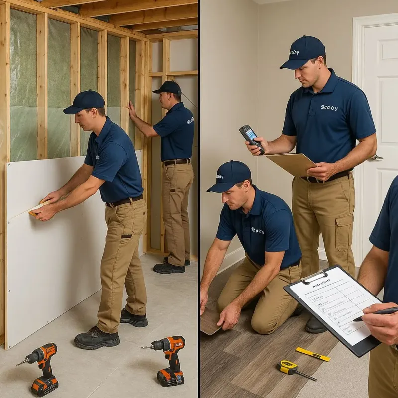 Repairs and Reconstruction process in Rubidoux, CA