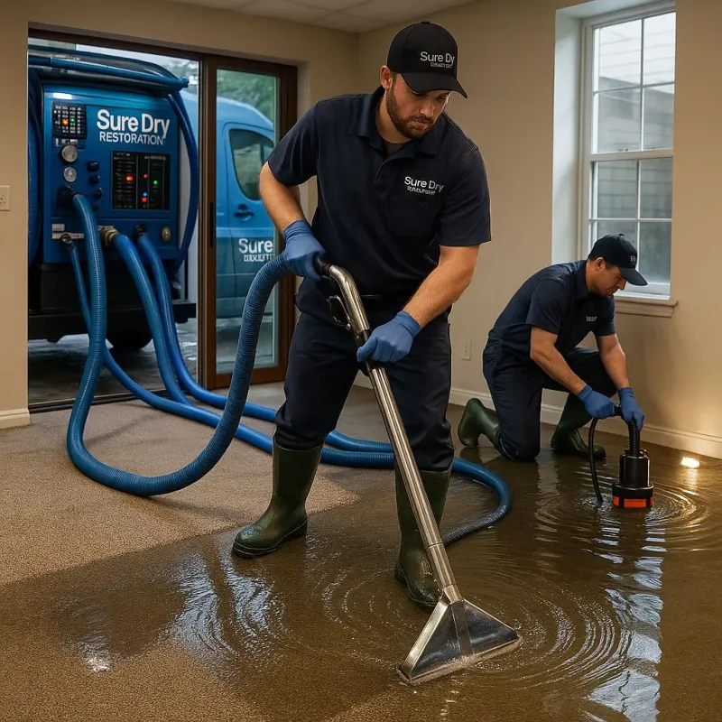 Water Extraction and Removal process in Rubidoux, CA